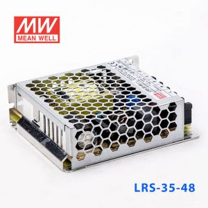 LRS-35-48 38.4W 48V0.8A单路输出超薄型低空载损耗明纬开关电源