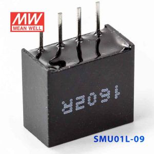 SMU01L-09  1W  5V-9V  非稳压单路输出明纬DC-DC转换模块电源