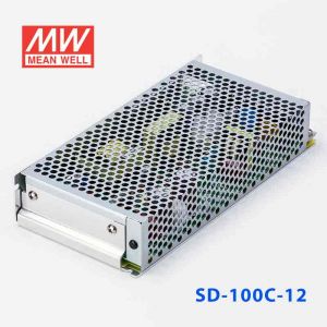 SD-100C-12  100W  36~72V 输入 12V 8.5A  输出有外壳明纬DC-DC转换电源