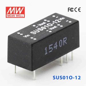 SUS01O-12  1W  48V-12V  非稳压单组输出明纬DC-DC转换模块电源