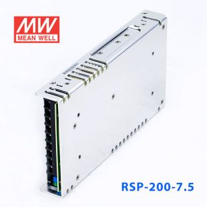 RSP-200-7.5 200W 7.5V26.7A 单路输出带功率因素校正超薄型明纬开关电源 