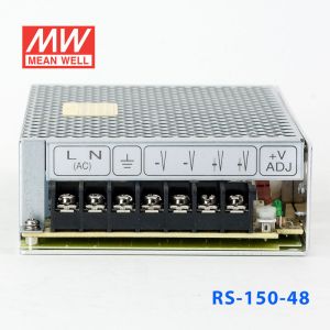 RS-150-48 150W 48V3.3A 单路输出明纬电源(G3系列-高性能内置有外壳)