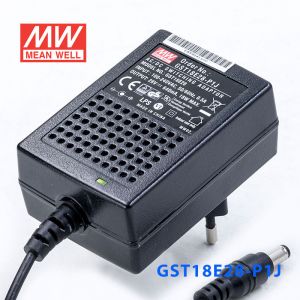 GST18E28-P1J 18W 28V0.64A高效能低空载损耗绿色节能欧规适配器