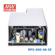 RPS-400-48-SF 400W 48V 8.4A 单路输出PFC微漏电流低空载损耗侧置风扇机壳型医用明纬开关电源