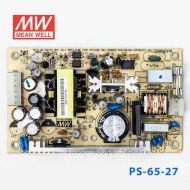 PS-65-27  65W  27V 2.4A  单路输出无外壳PCB板明纬开关电源