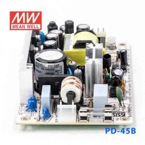 PD-45B  45W +5V 5A +24V 1.8A  双路输出无外壳PCB板明纬开关电源