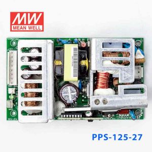 PPS-125-27  125W  27V 4.6A  单路输出带PFC功能无外壳PCB板明纬开关电源