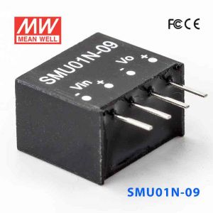 SMU01N-09  1W  24V-9V  非稳压单路输出明纬DC-DC转换模块电源