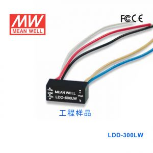 LDD-300LW 9.6W 9～36V输入,2～32V300mA输出DC-DC降压型恒流LED驱动器(引线型)