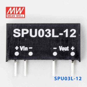 SPU03L-12  3W  5V-12V 非稳压单路输出明纬DC-DC模块电源