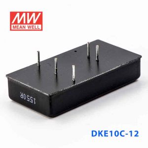 DKE10C-12  10W  36~72V  输入  ±12V  双路输出明纬DC-DC转换模块电源