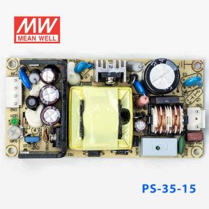 PS-35-15  35W  15V 2.4A  单路输出无外壳PCB板明纬开关电源