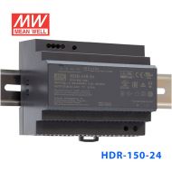 HDR-150-24台湾明纬150W24V导轨开关电源6.25A直流替DR/MDR明纬
