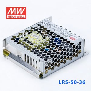 LRS-50-36 52.2W 36V 1.45A单路输出超薄型低空载损耗明纬开关电源