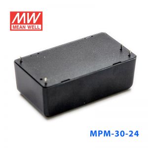 MPM-30-24台湾明纬31.2W 80~264V输入 24V1.3A输出医疗基板型电源