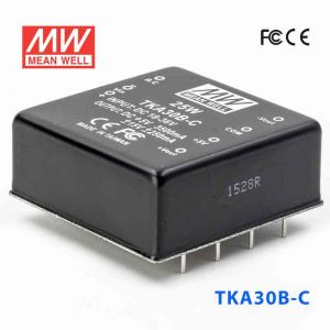 TKA30B-C  30W  18~36V  输入  +5V  ±15V  三路输出明纬DC-DC转换模块电源