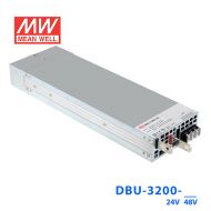 DBU-3200-24明纬90~264V输入3200W左右智能单组输出电池充电器
