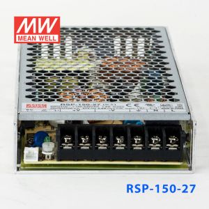 RSP-150-27 150W 27V5.6A单路输出低厚度带功率因素校正CCC认证明纬开关电源