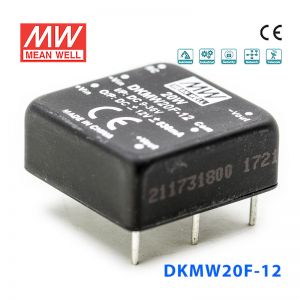 DKMW20F-12 20W 9~36V 转 ±12V 0.83A 非稳压双路输出DC-DC模块电源