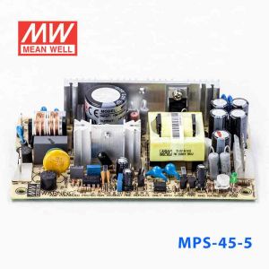 MPS-45-5 45W 5V8A 单路输出微漏电医用无外壳明纬开关电源