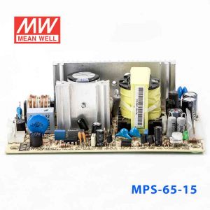 MPS-65-15 65W 15V4.2A 单路输出微漏电医用无外壳明纬开关电源