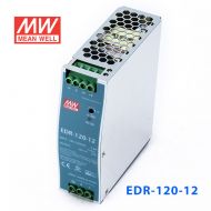 EDR-120-12 120W 12V10A单路输出明纬超薄型导轨安装电源