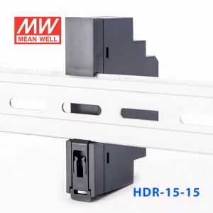 HDR-15-15  15W 15V 1A  单路输出明纬超薄型导轨安装电源