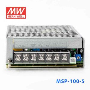 MSP-100-5  100W  5V 17A  单路输出带功率因素校正高可靠医疗型明纬开关电源