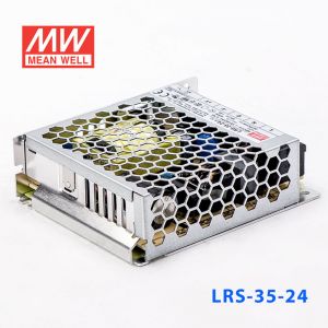 LRS-35-24 36W 24V1.5A单路输出超薄型低空载损耗明纬开关电源