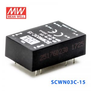 SCWN03C-15 3W 36～72V 转 15V 0.2A 非稳压单路输出DC-DC模块电源