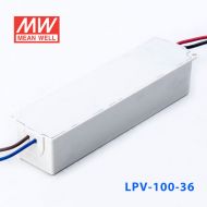 LPV-100-36    100W    36V   2.8A 明纬牌恒压输出IP67防水塑壳LED照明电源