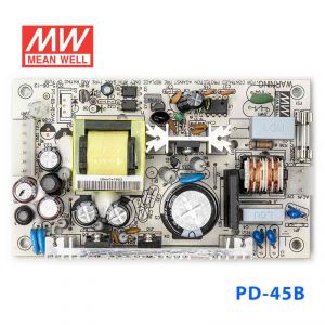 PD-45B  45W +5V 5A +24V 1.8A  双路输出无外壳PCB板明纬开关电源