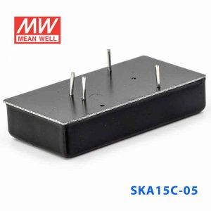 SKA15C-05  15W  36~72V  输入 5V  稳压单路输出明纬DC-DC转换模块电源