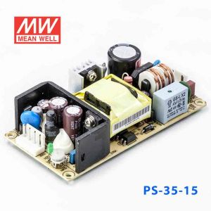 PS-35-15  35W  15V 2.4A  单路输出无外壳PCB板明纬开关电源