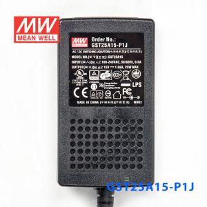 GST25A15-P1J 25W 15V1.66A高效能低空载损耗绿色节能桌上型适配器