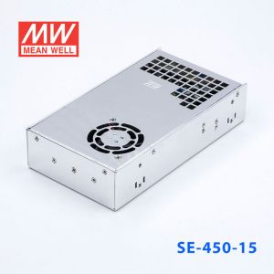 SE-450-15 450W 15V30A 单路输出明纬电源(SE系列-内置有外壳)