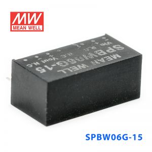 SPBW06G-15 6W 18~75V 转 15V 0.4A 稳压单路输出DC-DC模块电源