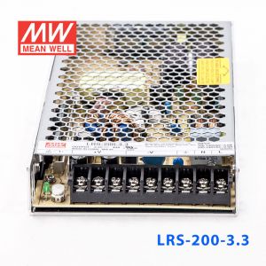 LRS-200-3.3 132W 3.3V40A输出（输入电压开关选择型)明纬超薄高性能开关电源