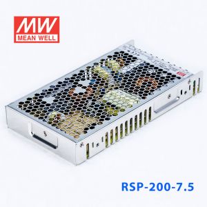 RSP-200-7.5 200W 7.5V26.7A 单路输出带功率因素校正超薄型明纬开关电源 