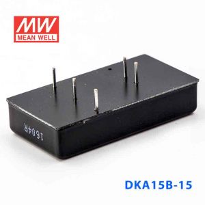 DKA15B-15  15W 18~36V  输入  ±15V  稳压双路输出明纬DC-DC转换模块电源