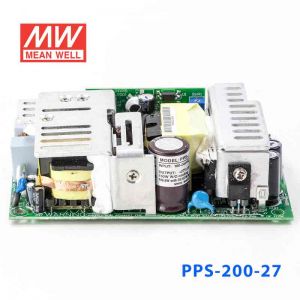 PPS-200-27  200W  27V 7.4A  单路输出带PFC功能无外壳PCB板明纬开关电源