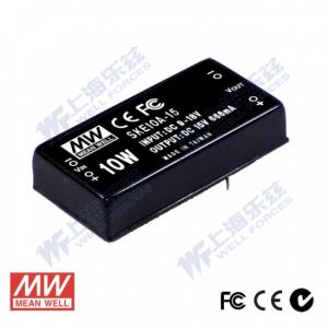 SKE10A-24  10W  9~18V  输入  24V  单路输出明纬DC-DC转换模块电源