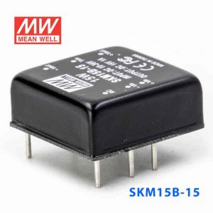 SKM15B-15  15W  18~36V  输入 15V 1A 单路稳压输出明纬DC-DC转换模块电源