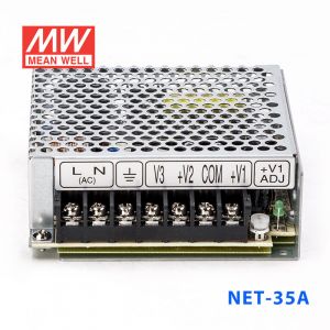 NET-35A  35W  +5V 4A +12V 1.5A -5V 0.5A  三路输出明纬开关电源(NE系列)