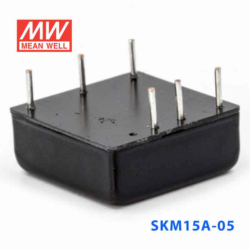 SKM15A-05  15W  9~18V  输入  5V 3A 单路稳压输出明纬DC-DC转换模块电源