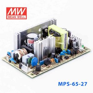 MPS-65-27 65W 27V2.4A 单路输出微漏电医用无外壳明纬开关电源