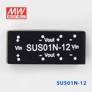 SUS01N-12  1W  24V-12V  非稳压单组输出明纬DC-DC转换模块电源