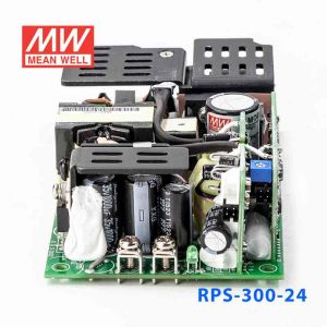 RPS-300-24  300W  24V 12.5A 单路输出PFC微漏电流低空载损耗无外壳医用明纬开关电源