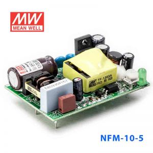 NFM-10-5  10W  5V 2A  微漏电PCB板单路输出板上插装型医用明纬开关电源