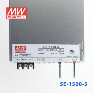 SE-1500-5 1500W 5V300A 单路输出明纬电源(SE系列-内置有外壳) 